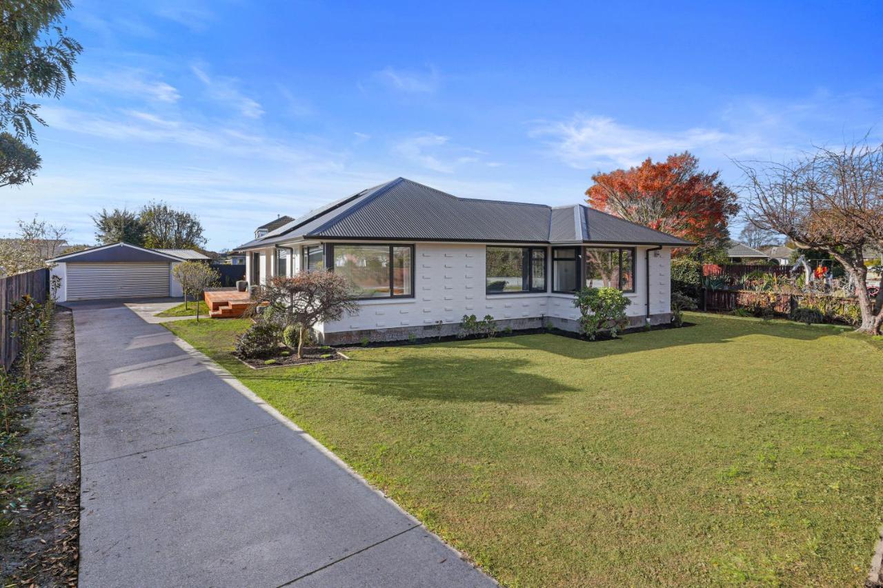 Private, Family-Friendly Home, 4Br By Airport & Free Parking Christchurch Eksteriør billede